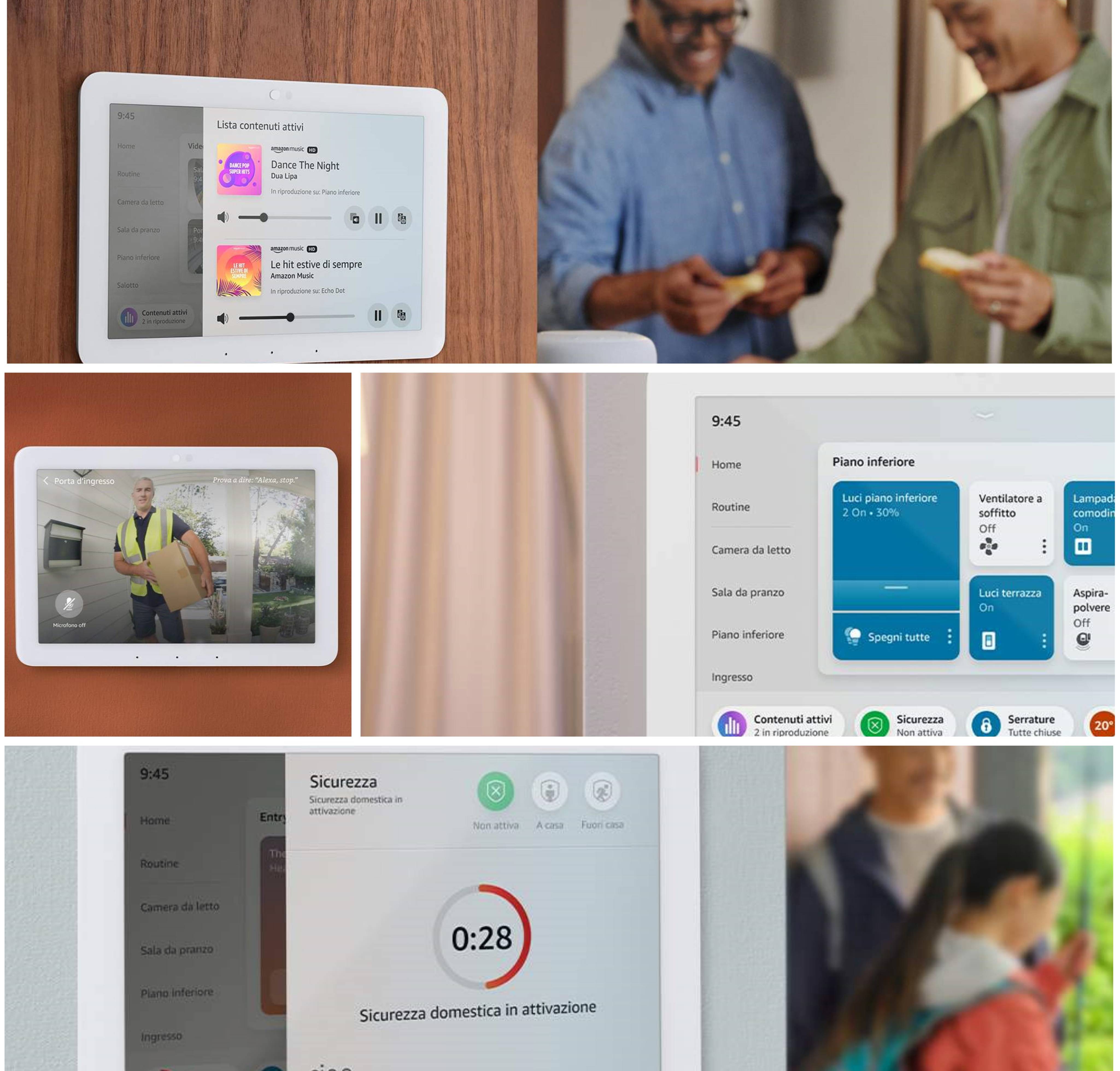 amazon echo Amazon Echo Hub da oggi disponibile in Italia